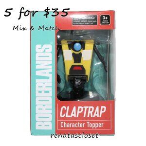 Regal Cinemas LE Licensed Borderlands Claptrap Character Topper NWT/NIB